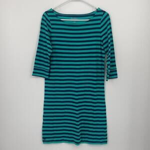 Lily Pulitzer 3/4 Sleeve Stripped T-Shirt Dress Women’s Size Small